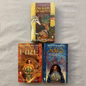 The Dragon Quartet Complete Series by Marjorie B. Kellogg / Paperback